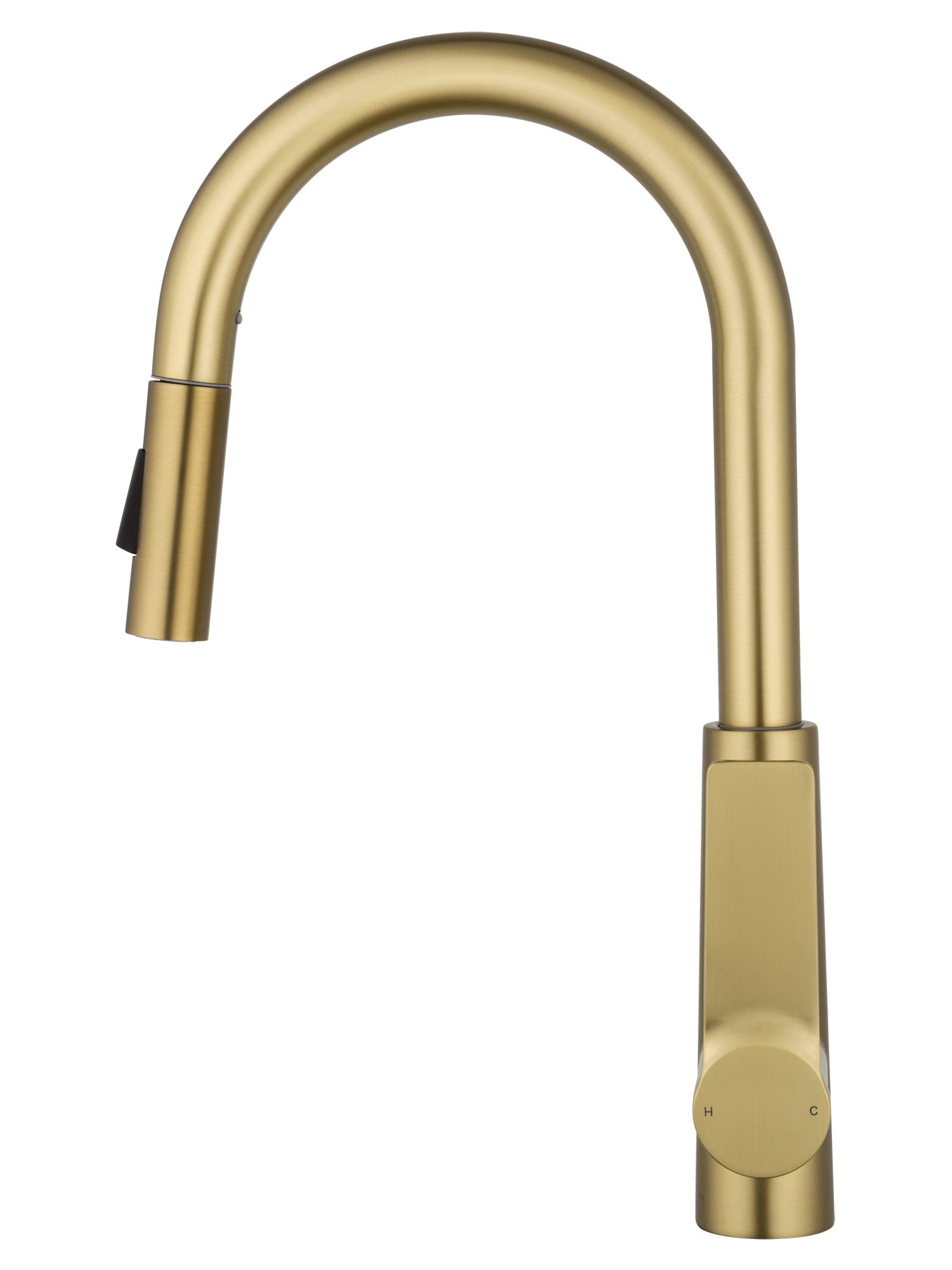 Смеситель для кухонной мойки Wonzon & Woghand WW-A20782-BG золото брашированный