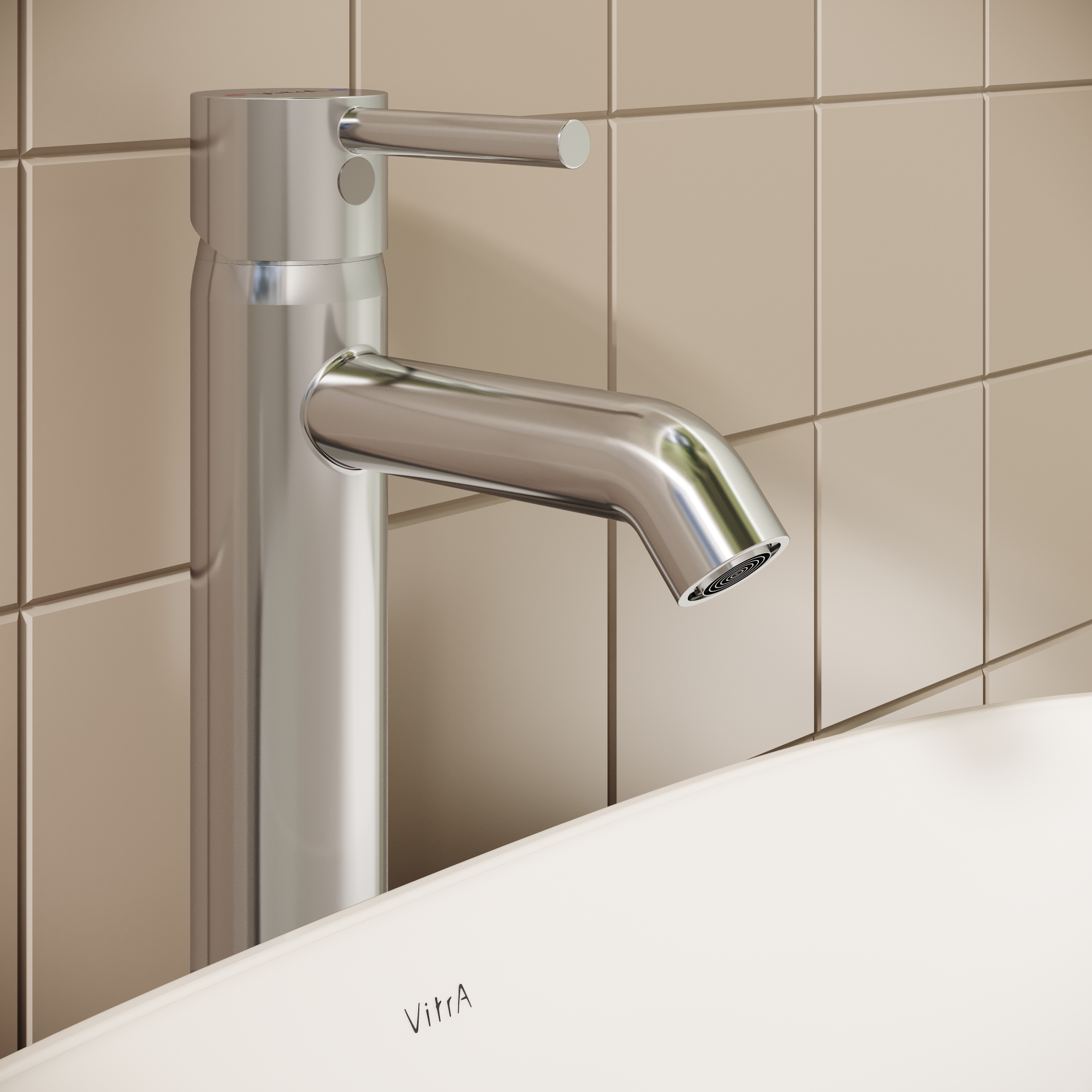 Смеситель для раковины VitrA Minimax S A41990EXP хром глянцевый