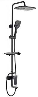 Душевая стойка Voda  VST112Black черный