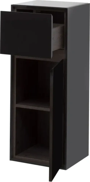 Пенал Aquanet Милан 35x90 см 00306376 R подвесной черный