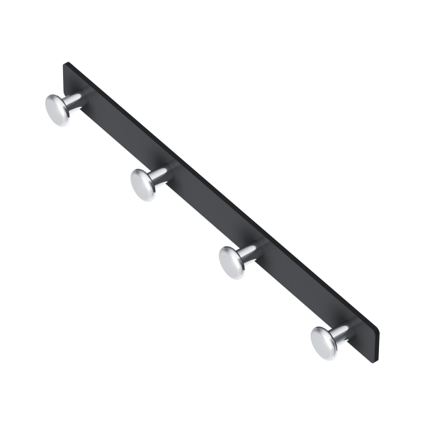 Крючок для ванной Damixa Jupiter DA7735900 черный глянцевый;матовый