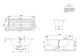 Ванна квариловая Villeroy & Boch Cetus UBQ180CEU2V-01