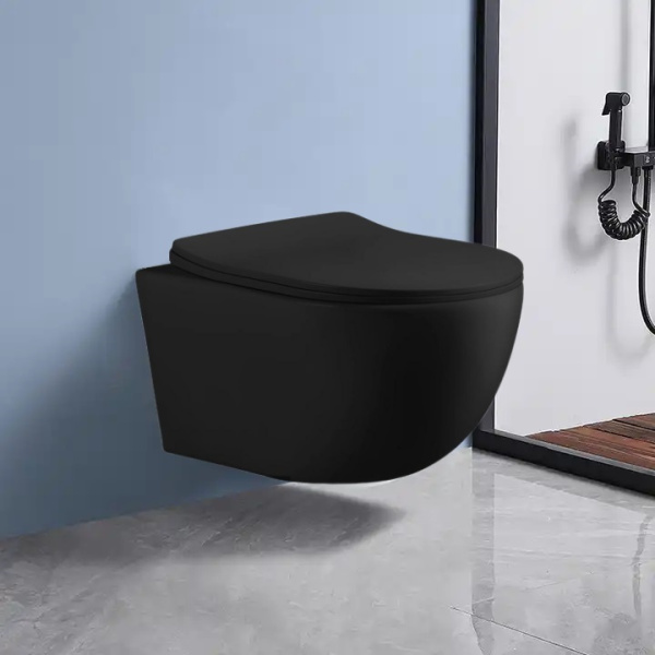 Унитаз Ceruttispa Orlter CT10017 подвесной безободковый с сиденьем микролифт