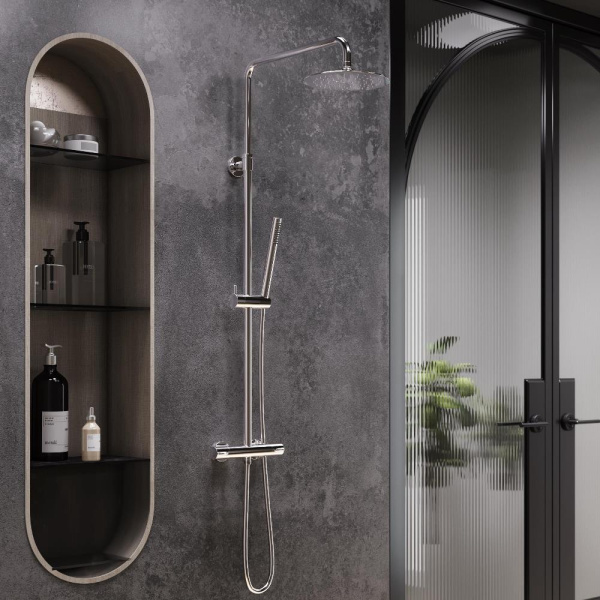 Душевая система c термостатом Damixa  Scandinavian Pure 936800000 Душевая система c термостатом Damixa  Scandinavian Pure 936800000