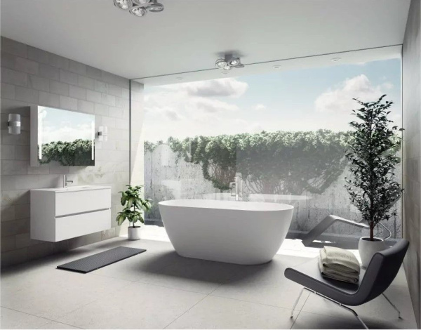 Ванна из искусственного камня Riho Bilbao 150x75 B119001105