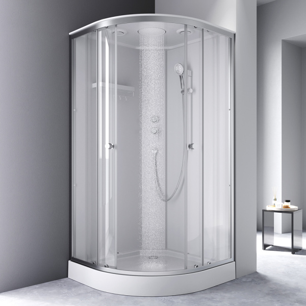 Душевая кабина AM.PM X-Joy 100x100 W94C-401-100MT профиль хром