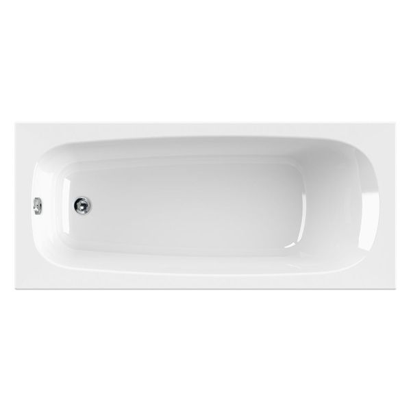 Акриловая ванна пристенная 150x70 см Cezares ECO ECO-160-70-41-W37 белый Акриловая ванна пристенная 150x70 см Cezares ECO ECO-160-70-41-W37 белый