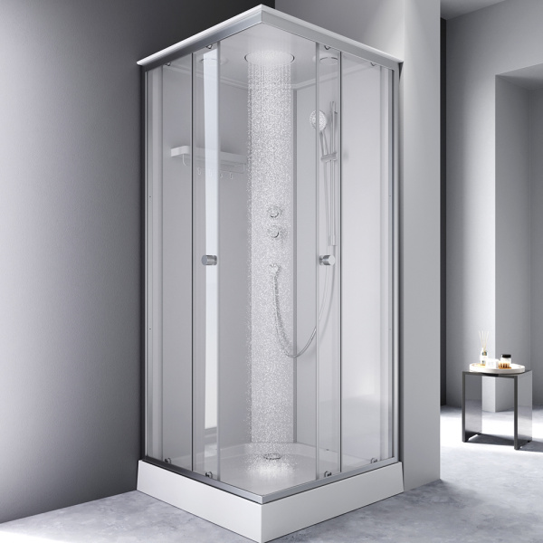 Душевая кабина AM.PM X-Joy 90x90 W94C-403-090MT профиль хром