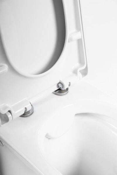 Унитаз подвесной безободковый  BelBagno ANCONA BB1224CHR-SM Унитаз подвесной безободковый  BelBagno ANCONA BB1224CHR-SM