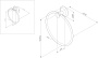 Кольцо для полотенец, хром AM.PM Like A8034400 Кольцо для полотенец, хром AM.PM Like A8034400