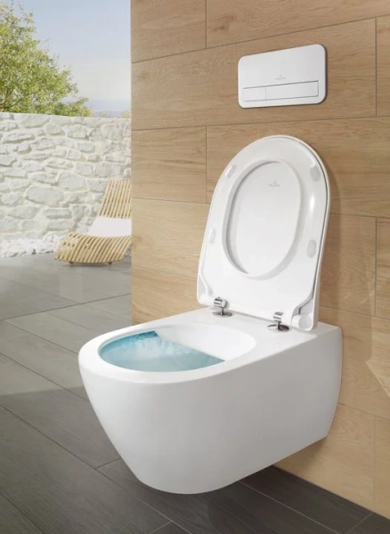 Унитаз подвесной безободковый  Villeroy & Boch Subway 2,0 5614R201 белый Унитаз подвесной безободковый  Villeroy & Boch Subway 2,0 5614R201 белый