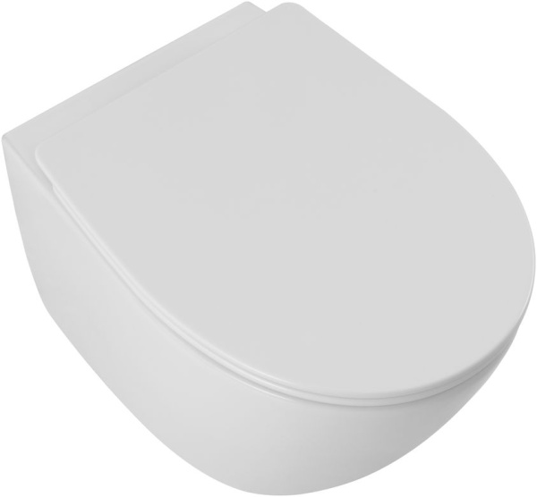 Унитаз подвесной Aquanet ZV-1 безободковый с микролифтом