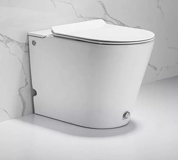 Унитаз приставной Ceruttispa Argentera CT7267 с импульсным смывом с микролифтом