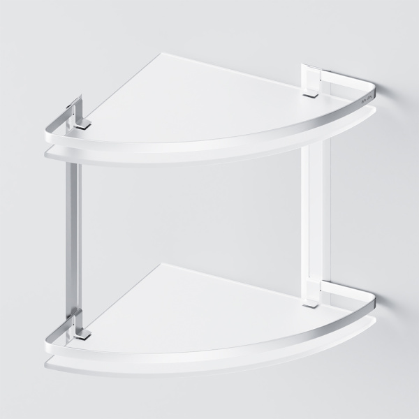 Полка для душа AM.PM Sense L 20755 A7456200 серебристая глянцевая