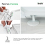 Сиденье для унитаза полипропилен Soft close IDDIS Optima Home 142PPS0I31 Сиденье для унитаза полипропилен Soft close IDDIS Optima Home 142PPS0I31