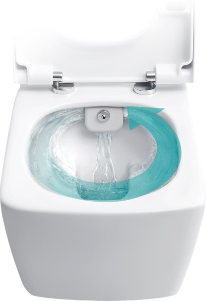 Унитаз VitrA Metropole 7672B003-1687 подвесной безободковый и функцией биде