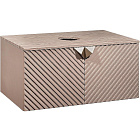 Тумба под раковину Runo Андорра 85 см 00-00002017 подвесная бежевая