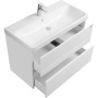 Тумба под раковину Aquaton Сканди 90 см 1A251901SD010 подвесная белая