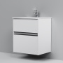 Тумба под раковину Am.Pm Sense 60 см M7BFUX0602WG подвесная белая