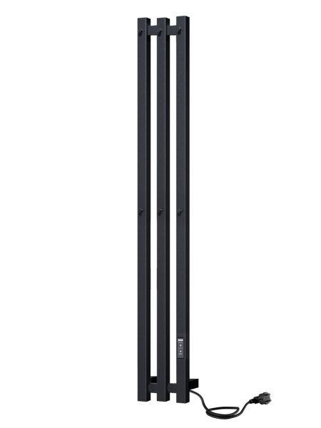 Полотенцесушитель электрический 13x120 см INDIGO Style pro Lspre120-13brrt черный Полотенцесушитель электрический 13x120 см INDIGO Style pro Lspre120-13brrt черный