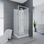 Кабина душевая без крыши 90х90 Cerutti SPA BELLA901T Кабина душевая без крыши 90х90 Cerutti SPA BELLA901T