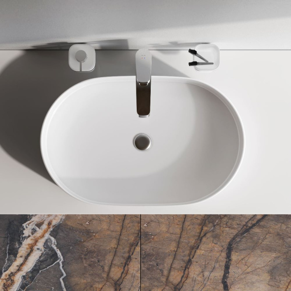 Раковина Am.Pm Func 50 см M8FWCC20500WG накладная