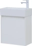 Тумба под раковину Aquanet Nova Lite 50 см 00298853 подвесная белая глянцевая