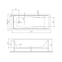 Ванна акриловая AM.PM Gem W90A-170-070W-A1 Ванна акриловая AM.PM Gem W90A-170-070W-A1