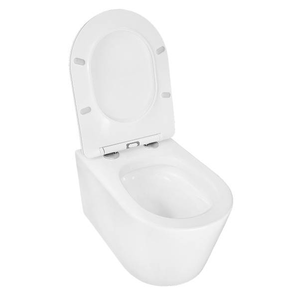 Унитаз Azario Ollin AZ-0513R подвесной безободковый с микролифтом