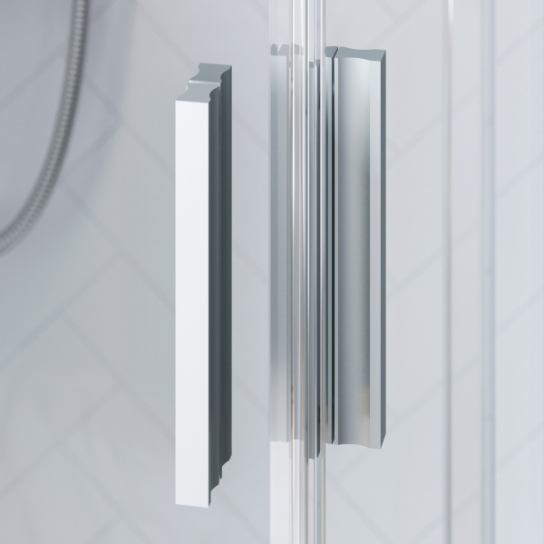 Душевой уголок 90x90 Damixa Skyline DX35WG-403-090MT профиль хром матовый стекло прозрачное Душевой уголок 90x90 Damixa Skyline DX35WG-403-090MT профиль хром матовый стекло прозрачное