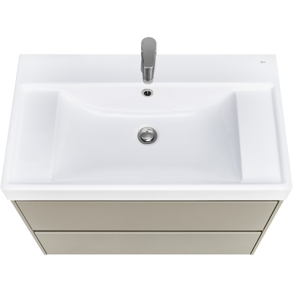 Тумба под раковину Roca Ona 80 см A857630510 подвесная серая