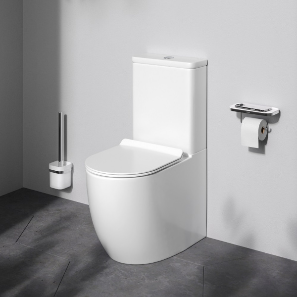 Унитаз-компакт с бачком AM.PM Like C808600SC безободковый с микролифтом