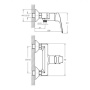 Смеситель для душа Koller Pool TWIST TW0400 Смеситель для душа Koller Pool TWIST TW0400