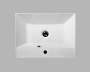 Раковина из искусственного мрамора 60x45 см BelBagno MARINO BB600/450-LV-MR-AST белый Раковина из искусственного мрамора 60x45 см BelBagno MARINO BB600/450-LV-MR-AST белый