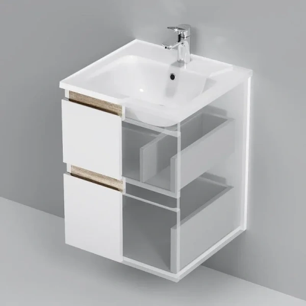 Тумба под раковину Am.Pm X-Joy 50 см M85AFHX0502WG подвесная белая