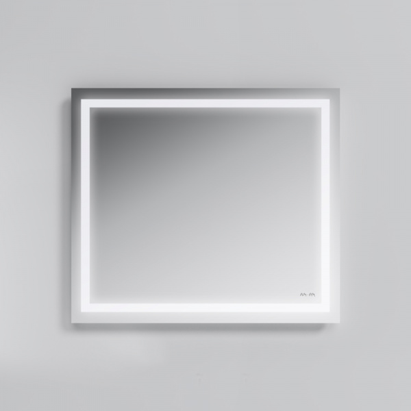 Универсальное зеркало настенное с контурной LED-подсветкой AM.PM GEM M91AMOX0801WG Универсальное зеркало настенное с контурной LED-подсветкой AM.PM GEM M91AMOX0801WG