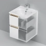 Тумба под раковину Am.Pm X-Joy 50 см M85AFHX0502WG подвесная белая