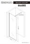Душевая стенка BERGES SKY 1200x2000 Душевая стенка BERGES SKY 1200x2000