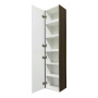 Пенал Comforty Ангара 35x160 см 00-00019358 подвесной дуб темно-коричневый
