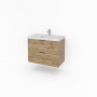 Тумба под раковину Какса-А Novella 80 см 005395 подвесная дуб вотан