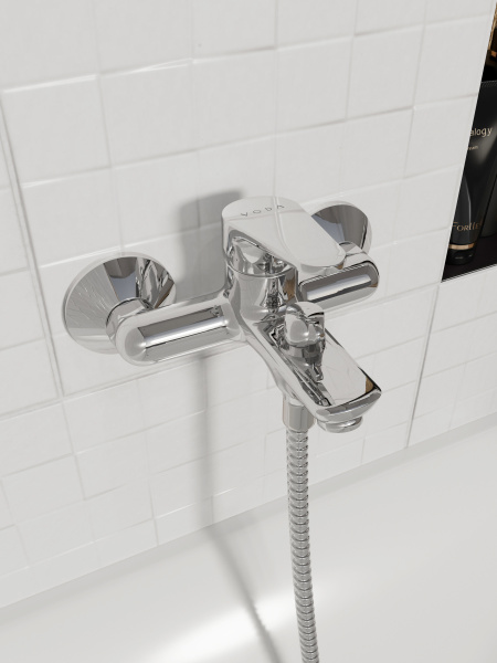 Смеситель для ванны Voda Hill HI 54 хром глянцевый