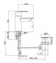 Смеситель для биде  Cezares GARDA Garda-bsm1-01-cr хром Смеситель для биде  Cezares GARDA Garda-bsm1-01-cr хром