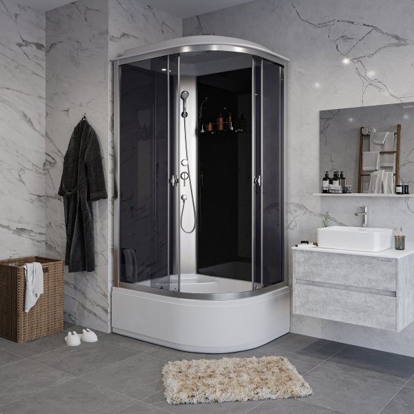 Душевая кабина 120x80 Niagara Eco E120/80/40L/TN Душевая кабина 120x80 Niagara Eco E120/80/40L/TN