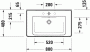Раковина 80 см DURAVIT D-NEO 2367800000 Раковина 80 см DURAVIT D-NEO 2367800000
