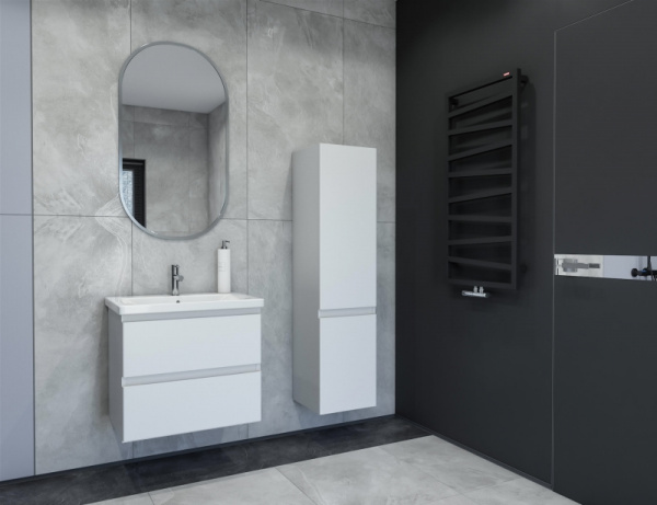 Тумба под раковину Caprigo Forte 65 см 36110-SF027 подвесная белая