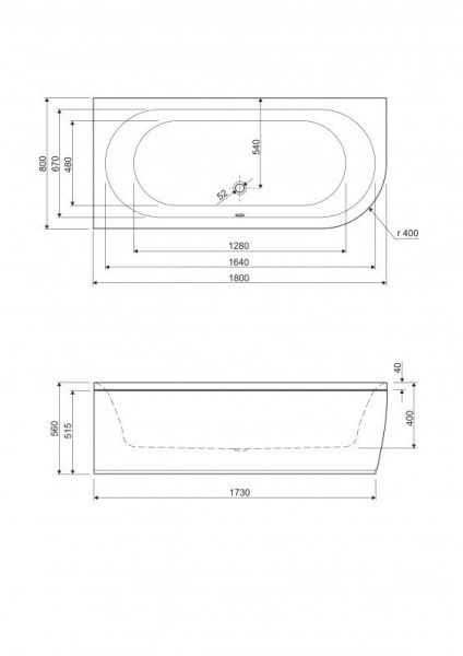 Акриловая ванна угловая 180x80 см Cezares METAURO METAURO CORNER-180-80-40-L-W37 белый Акриловая ванна угловая 180x80 см Cezares METAURO METAURO CORNER-180-80-40-L-W37 белый