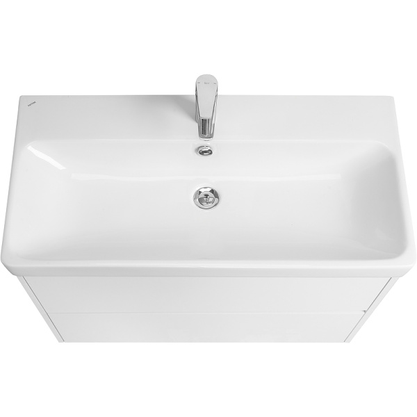 Тумба под раковину Aquaton Сканди 90 см 1A251901SD010 подвесная белая