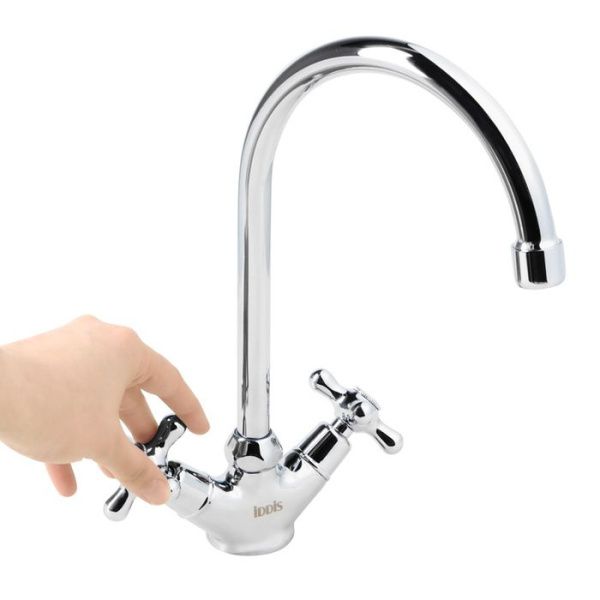 Смеситель для кухни IDDIS Jeals 59000T4C+W04 хром Смеситель для кухни IDDIS Jeals 59000T4C+W04 хром