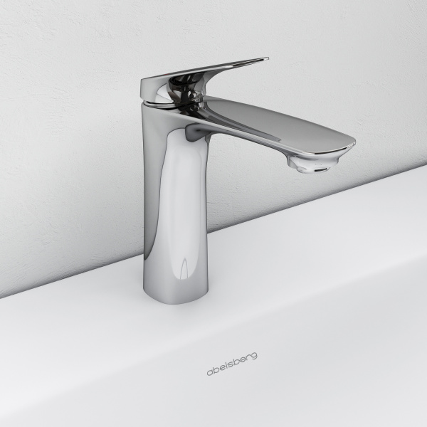 Смеситель для раковины Abelsberg Perfecta INF60101CH хром глянцевый