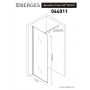 Душевая стенка BERGES  SKY BLACK 1100 Душевая стенка BERGES  SKY BLACK 1100